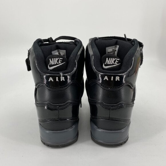 Nike Air Black Leather Classic Athletic Sneakers | Size 9 - Picture 7 of 7